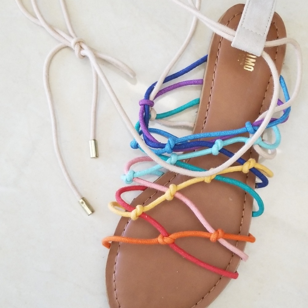 NWOT Massimo Supply Co gladiator sandals